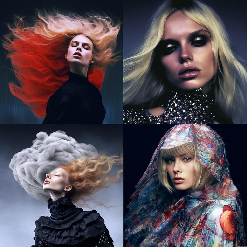 Inez and Vinoodh style, Midjourney V5.1, render 1 of 4