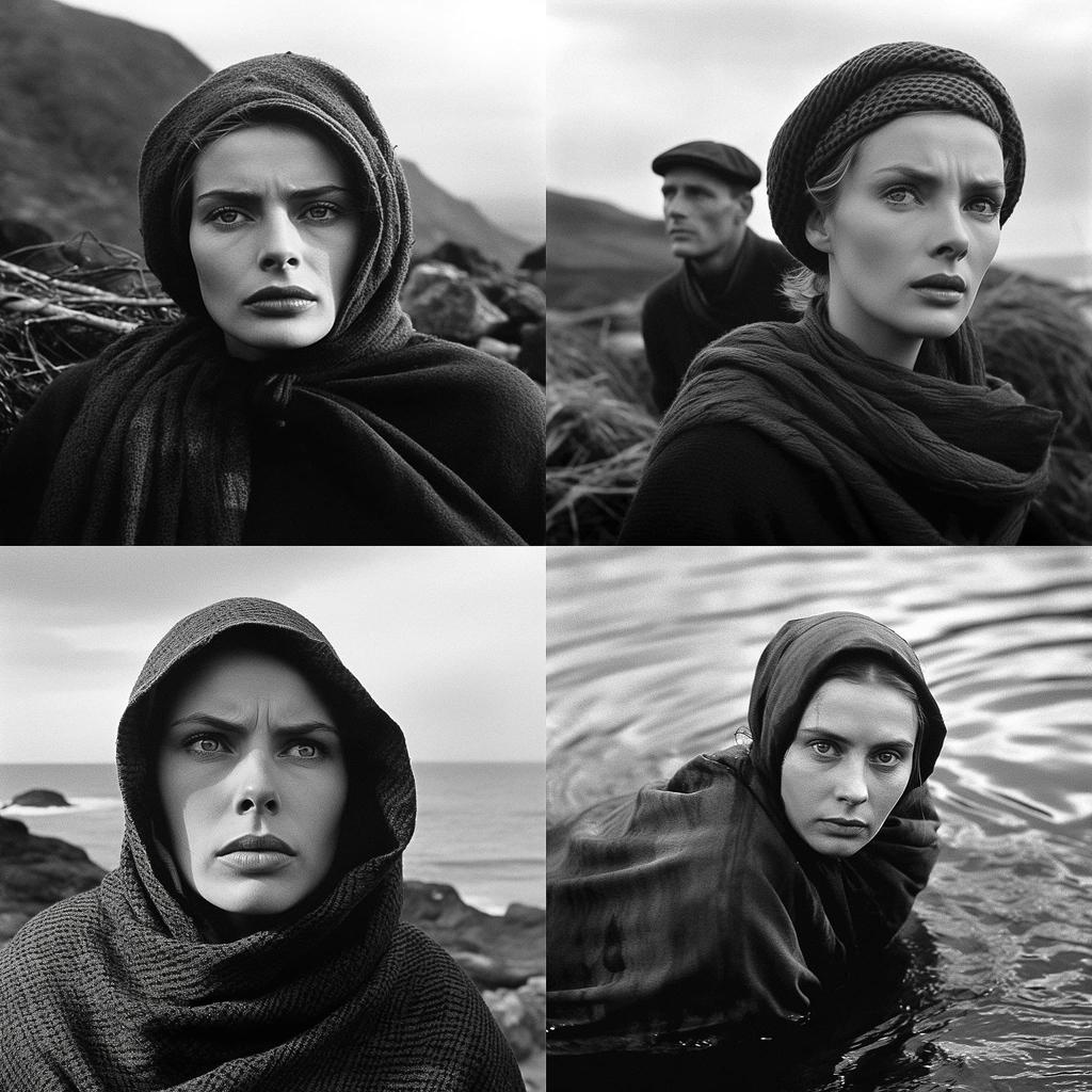 Ingmar Bergman style, Midjourney V5.1, render 1 of 4
