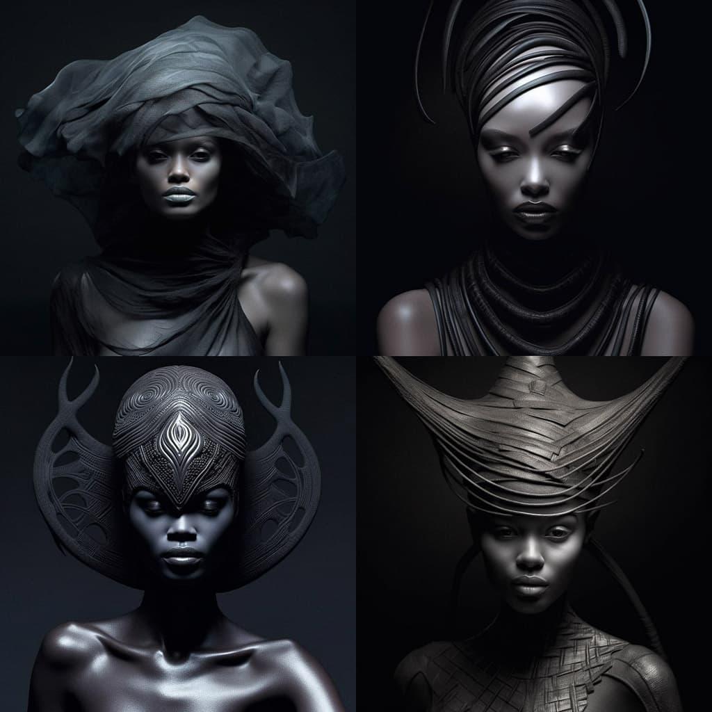 Ingrid Baars style, Midjourney V5.1, render 1 of 4