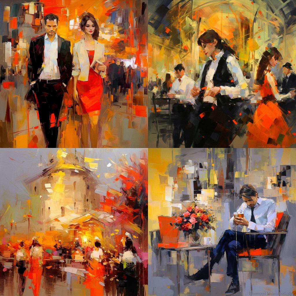 Iryna Yermolova style, Midjourney V5.1, render 1 of 4