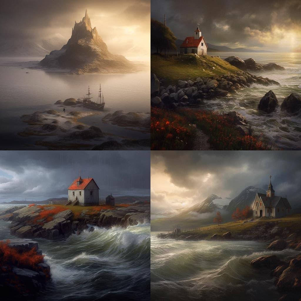 Iurie Belegurschi style, Midjourney V5.1, render 1 of 4