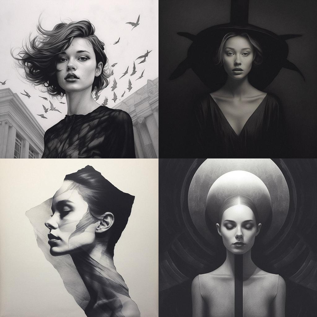 Jack Davison style, Midjourney V5.1, render 1 of 4