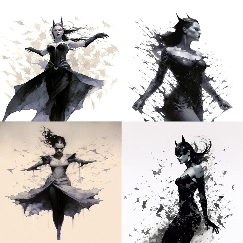 Jae Lee style, Midjourney V5.1, render 1 of 4