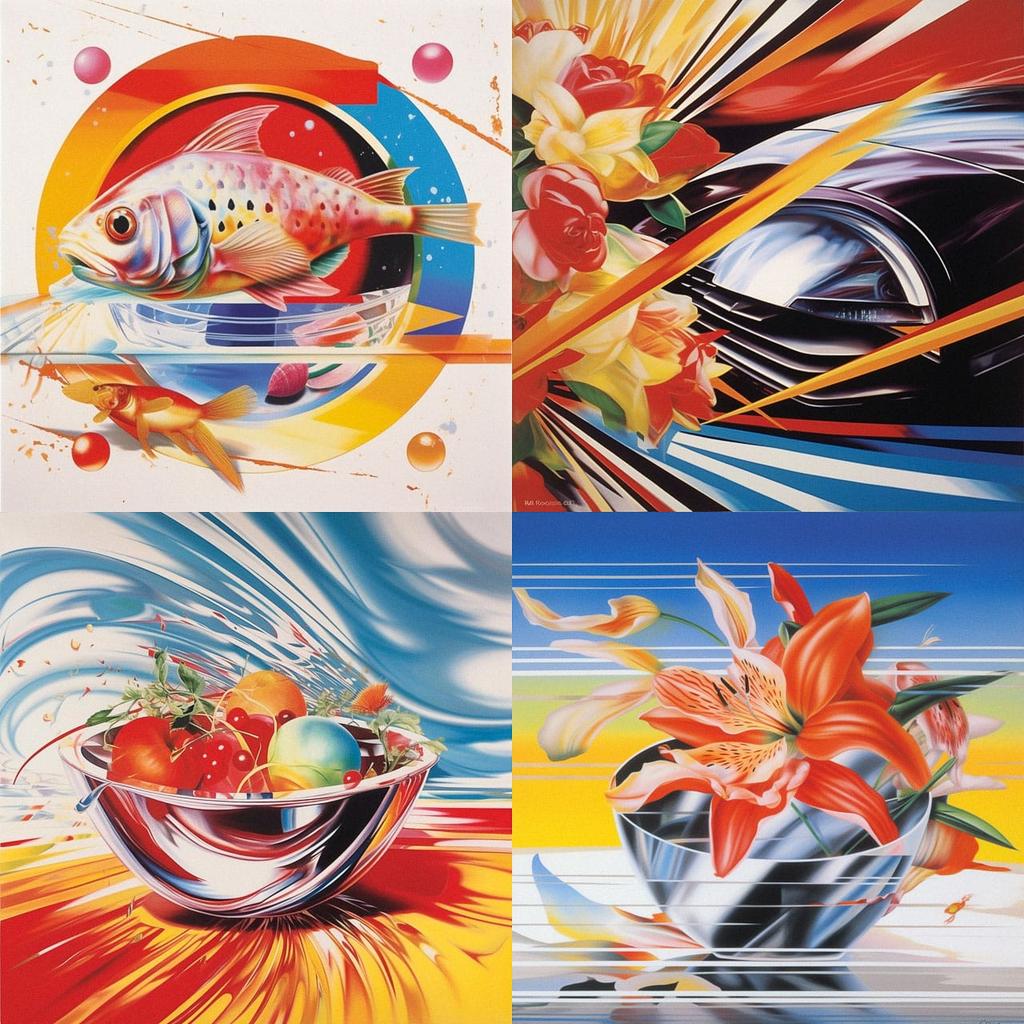 James Rosenquist style, Midjourney V5.1, render 1 of 4