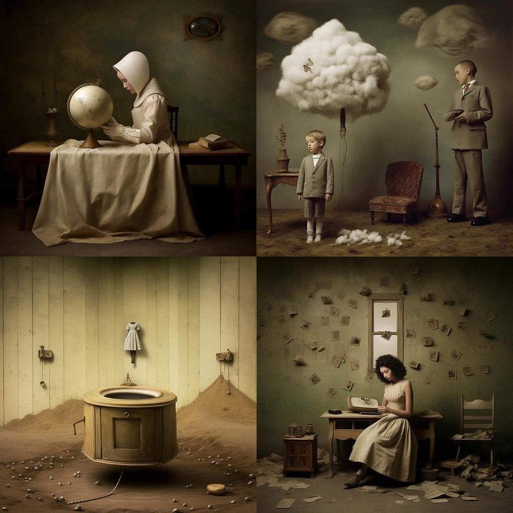 Jamie Baldridge style, Midjourney V5.1, render 1 of 4