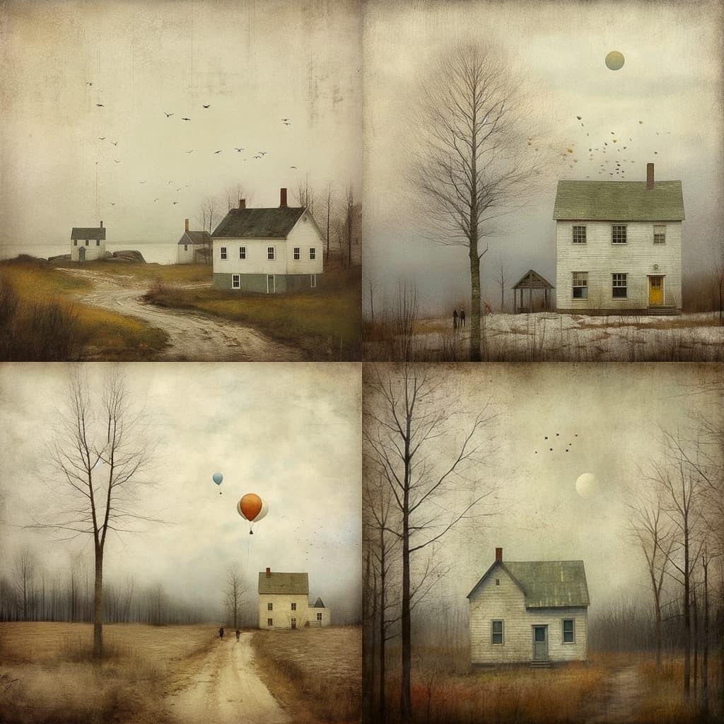 Jamie Heiden style, Midjourney V5.1, render 1 of 4