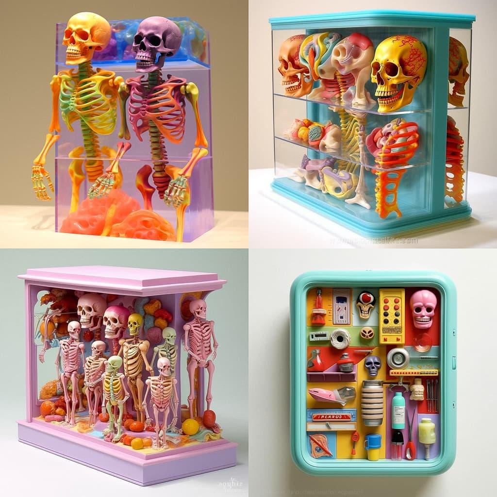 Jason Freeny style, Midjourney V5.1, render 1 of 4