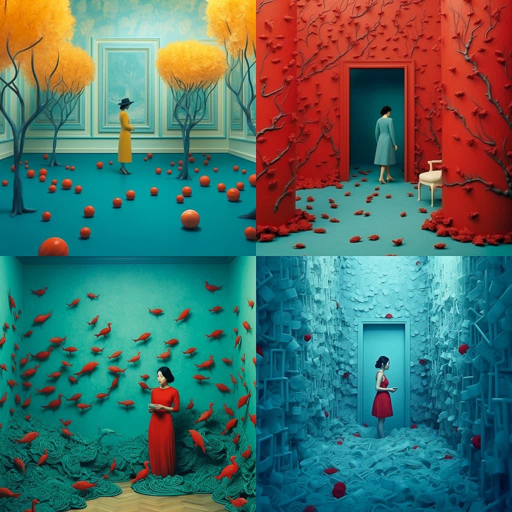 JeeYoung Lee style, Midjourney V5.1, render 1 of 4