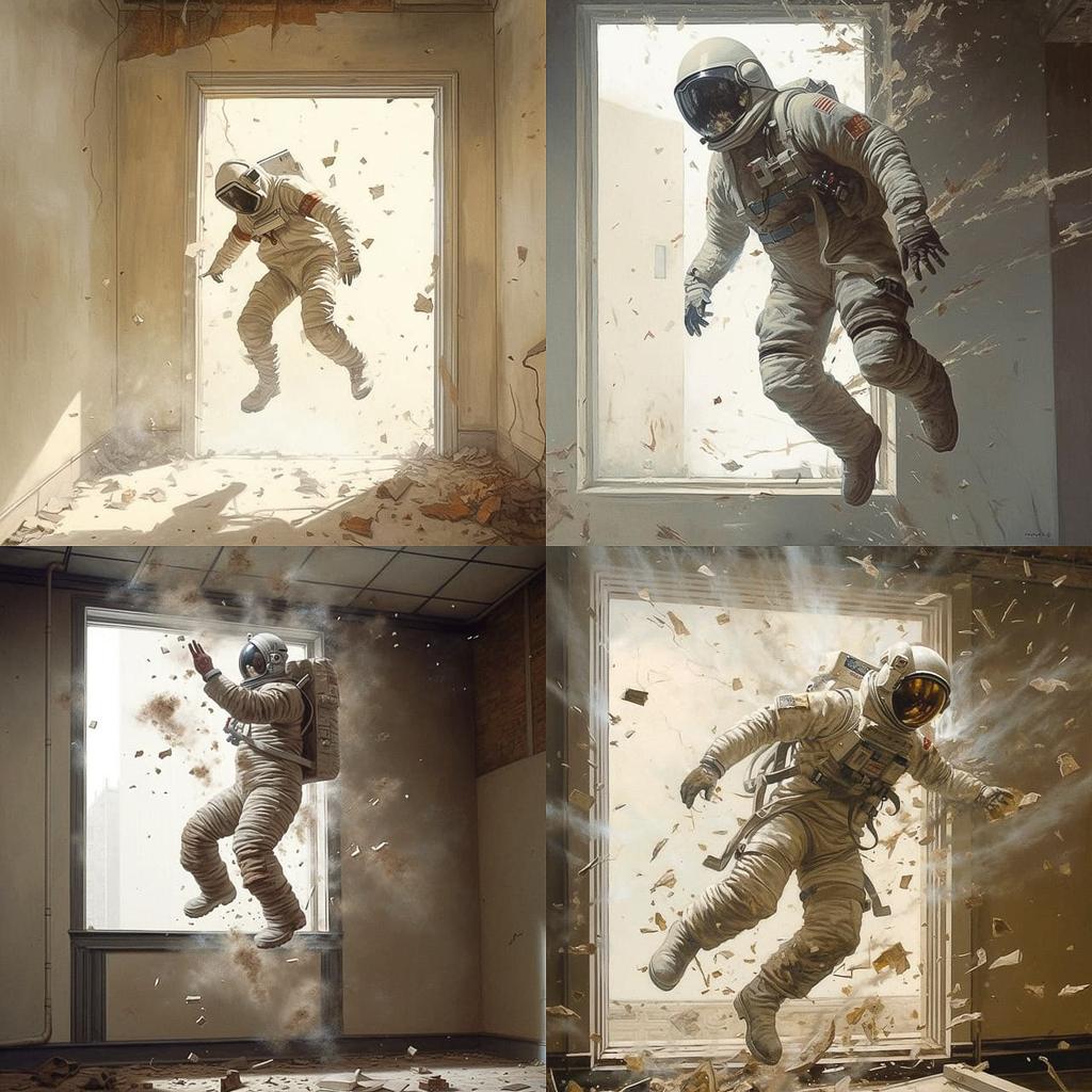 Jeremy Geddes style, Midjourney V5.1, render 1 of 4