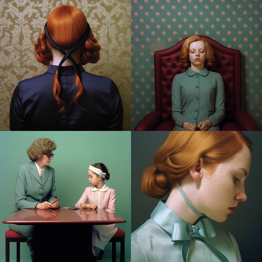 Jo Ann Callis style, Midjourney V5.1, render 1 of 4
