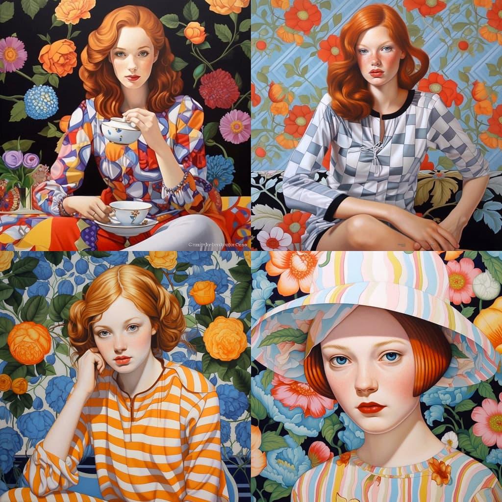 Jocelyn Hobbie style, Midjourney V5.1, render 1 of 4