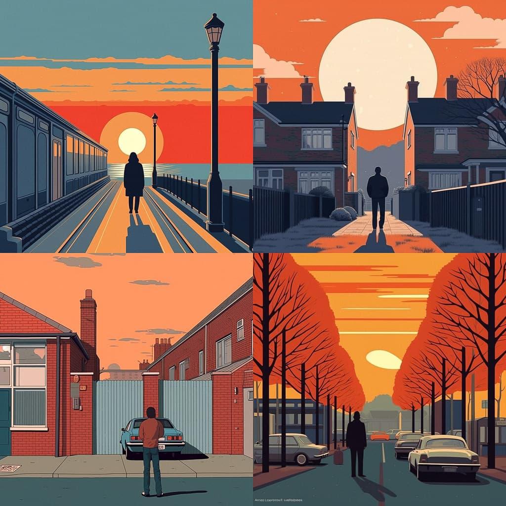 Jon McNaught style, Midjourney V5.1, render 1 of 4