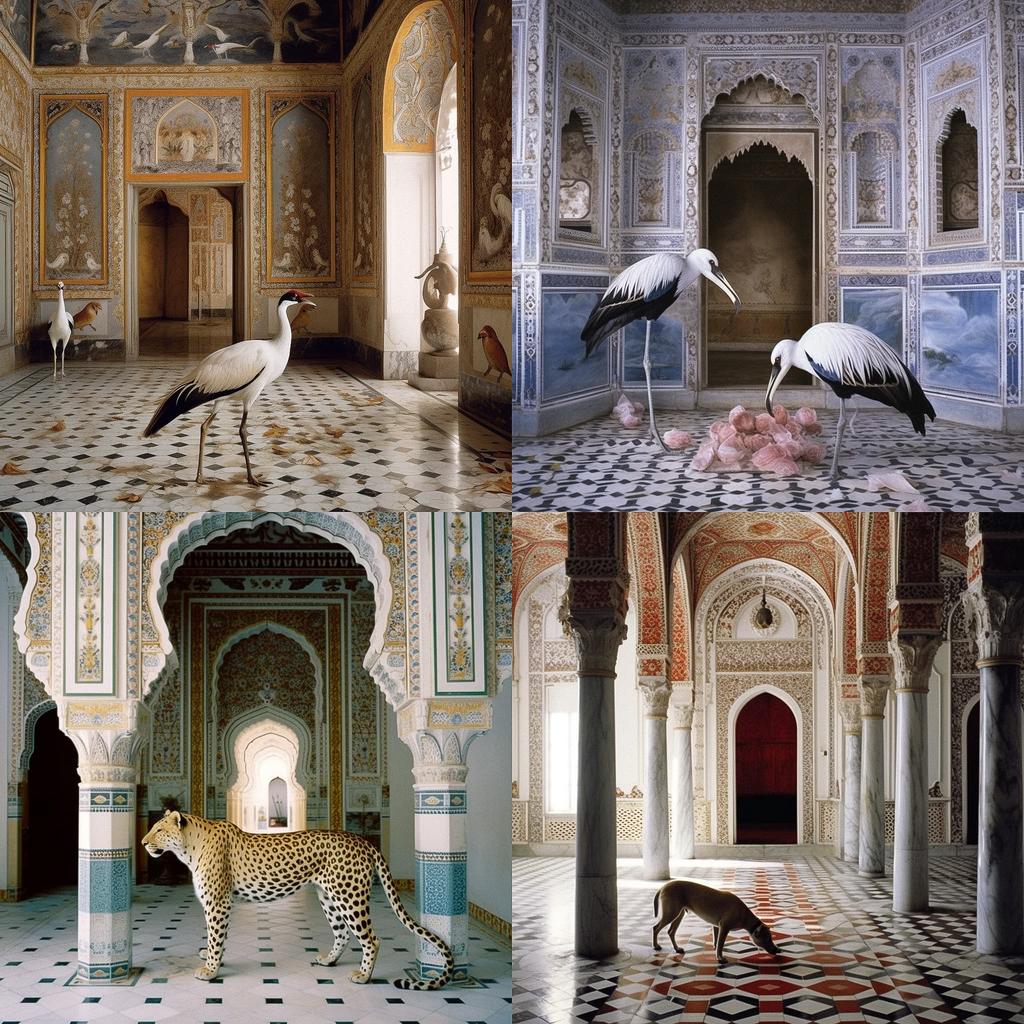 Karen Knorr style, Midjourney V5.1, render 1 of 4