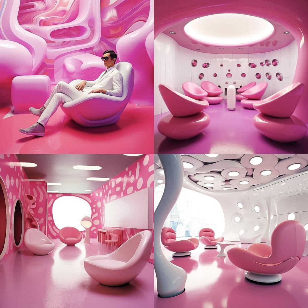 Karim Rashid style, Midjourney V5.1, render 1 of 4