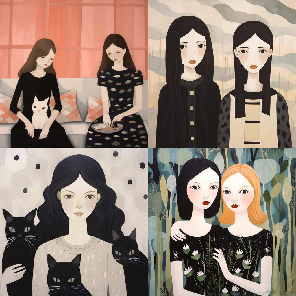 Kelly Beeman style, Midjourney V5.1, render 1 of 4