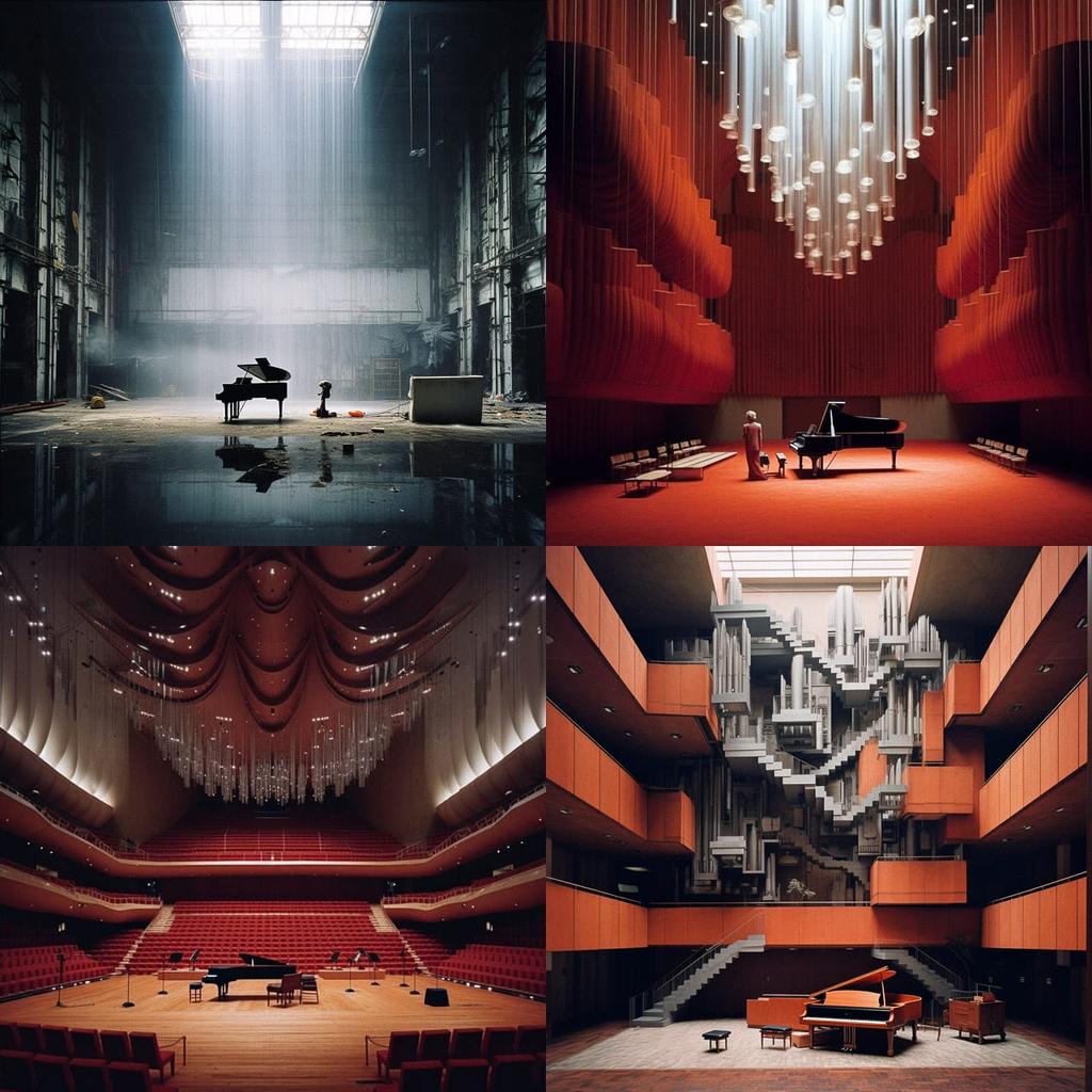 Klaus Frahm style, Midjourney V5.1, render 1 of 4