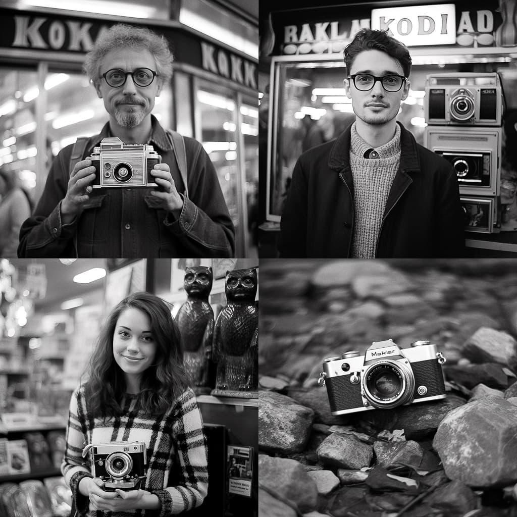 Kodak Tri-X 400 style, Midjourney V5.1, render 1 of 4