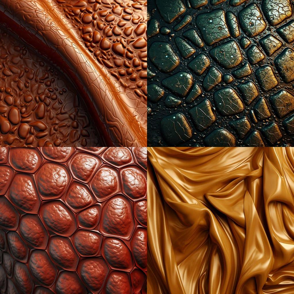 Latex texture style, Midjourney V5.1, render 1 of 4