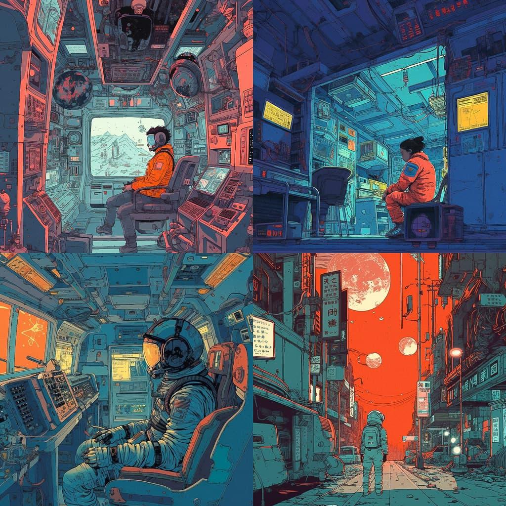 Laurie Greasley style, Midjourney V5.1, render 1 of 4