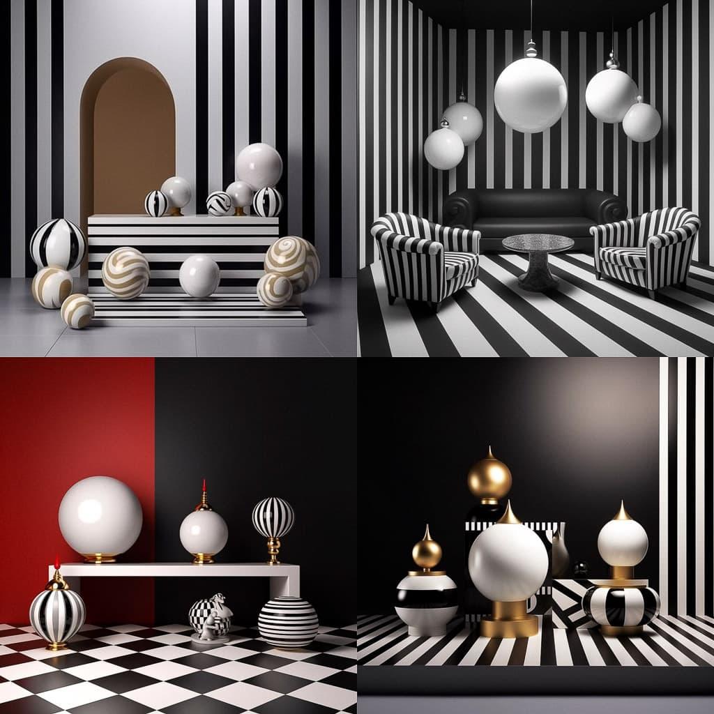 Lee Broom style, Midjourney V5.1, render 1 of 4
