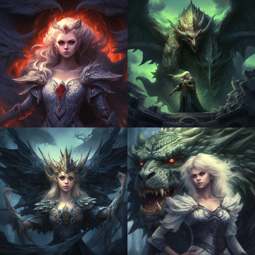 Legend of the Cryptids style, Midjourney V5.1, render 1 of 4