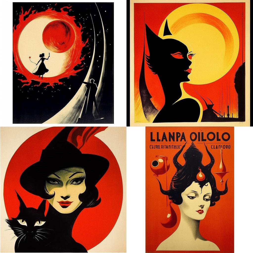 Leonetto Cappiello style, Midjourney V5.1, render 1 of 4