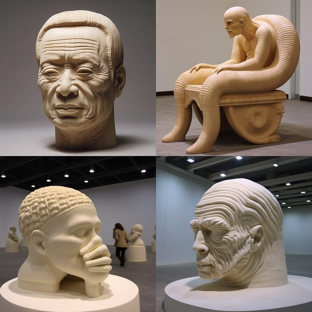 Li Hongbo style, Midjourney V5.1, render 1 of 4