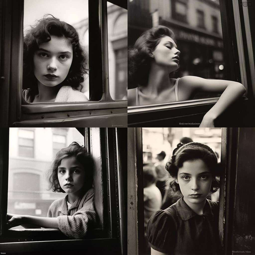 Louis Stettner style, Midjourney V5.1, render 1 of 4