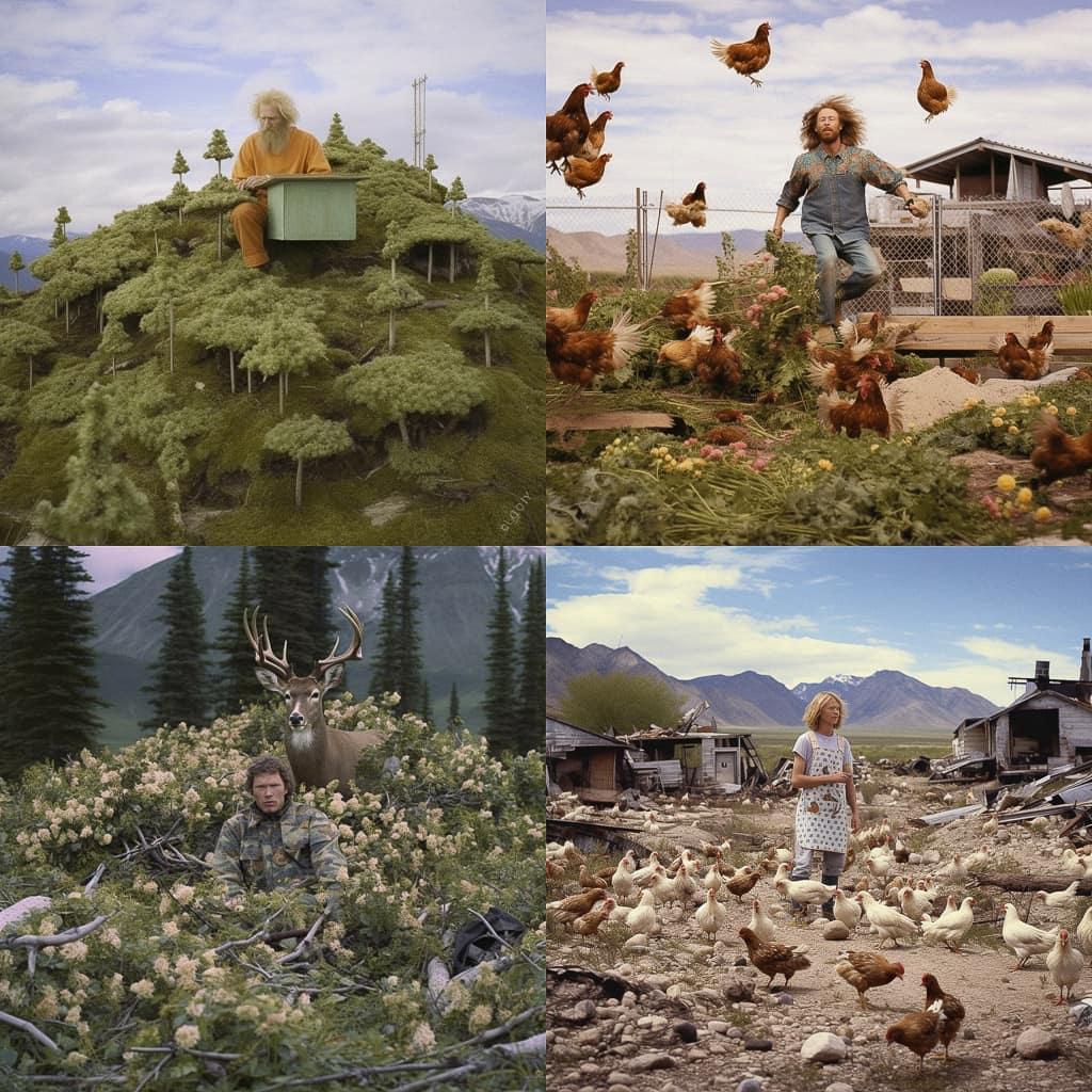 Lucas Foglia style, Midjourney V5.1, render 1 of 4