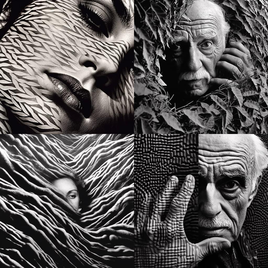 Lucien Clergue style, Midjourney V5.1, render 1 of 4