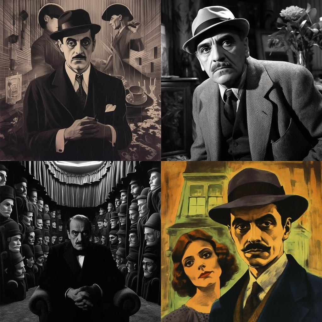 Luis Bunuel style, Midjourney V5.1, render 1 of 4