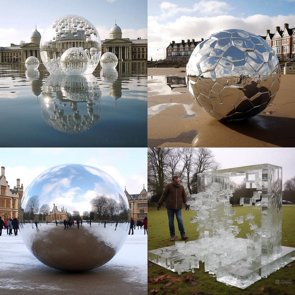 Luke Jerram style, Midjourney V5.1, render 1 of 4