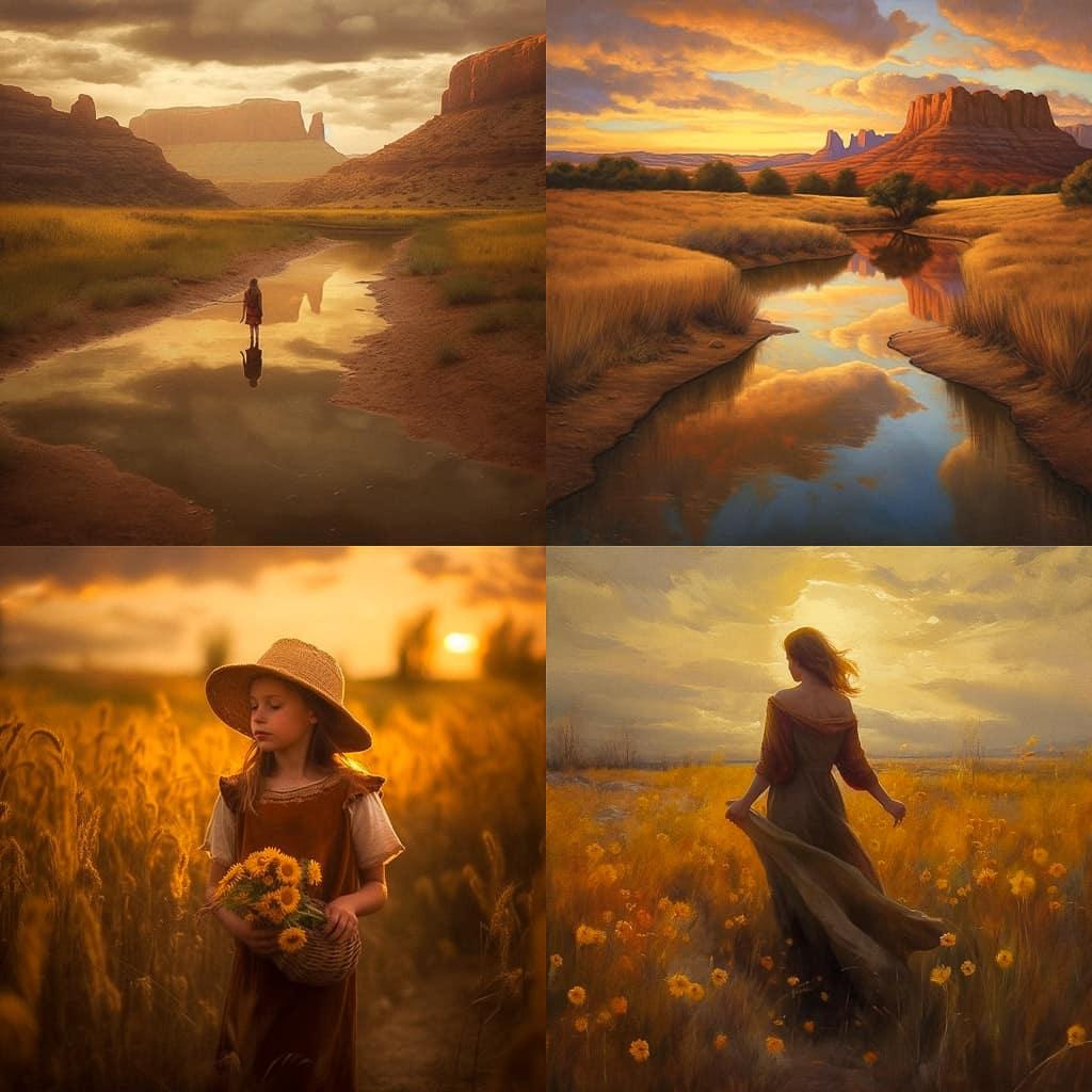 Marc Muench style, Midjourney V5.1, render 1 of 4