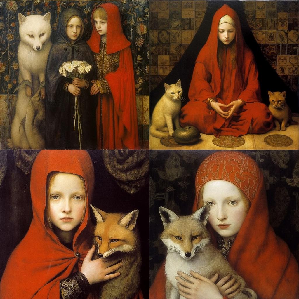 Marianne Stokes style, Midjourney V5.1, render 1 of 4