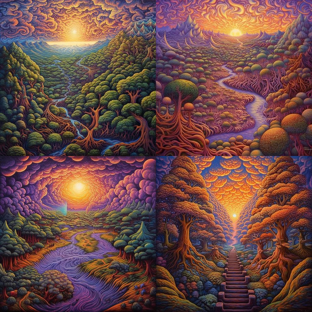 Mark Henson style, Midjourney V5.1, render 1 of 4