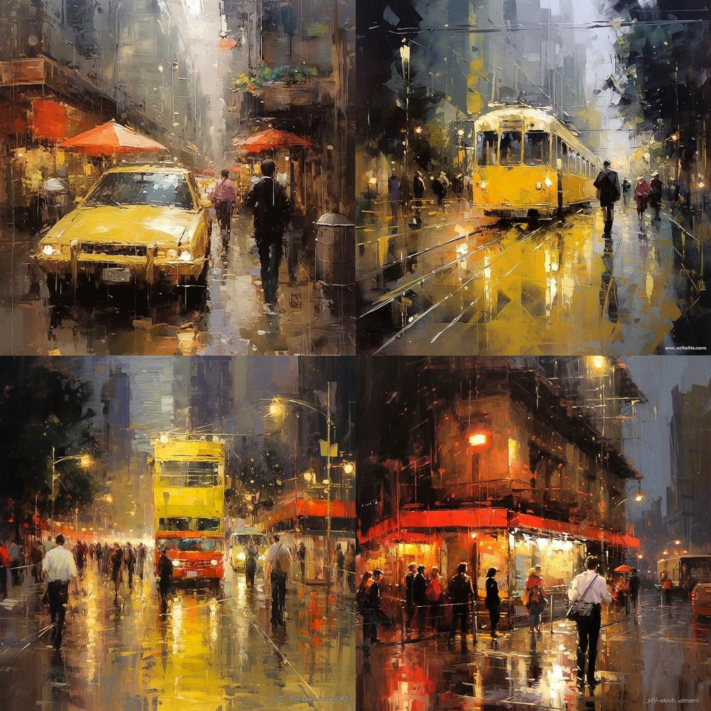 Mark Lague style, Midjourney V5.1, render 1 of 4