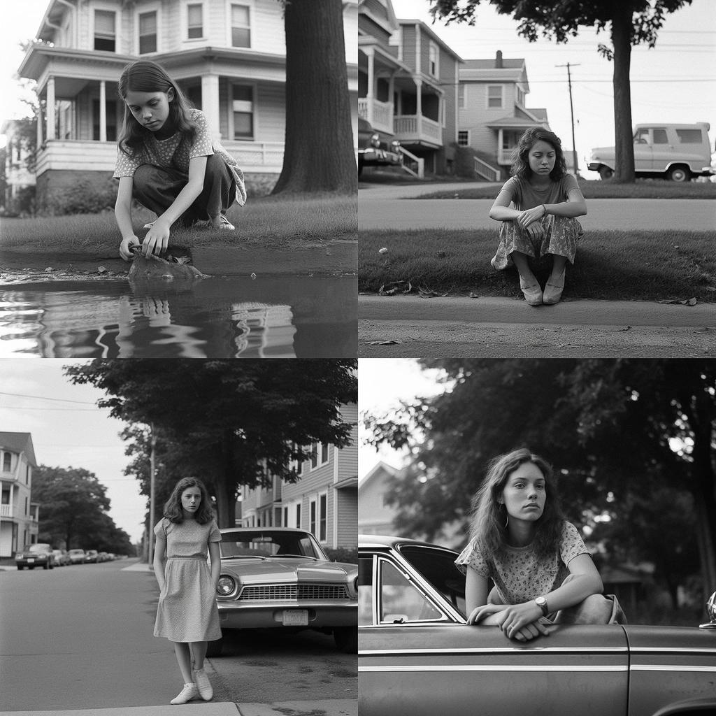 Mark Steinmetz style, Midjourney V5.1, render 1 of 4