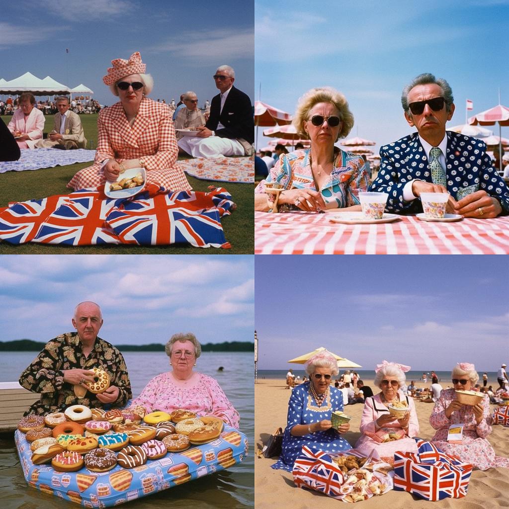 Martin Parr style, Midjourney V5.1, render 1 of 4