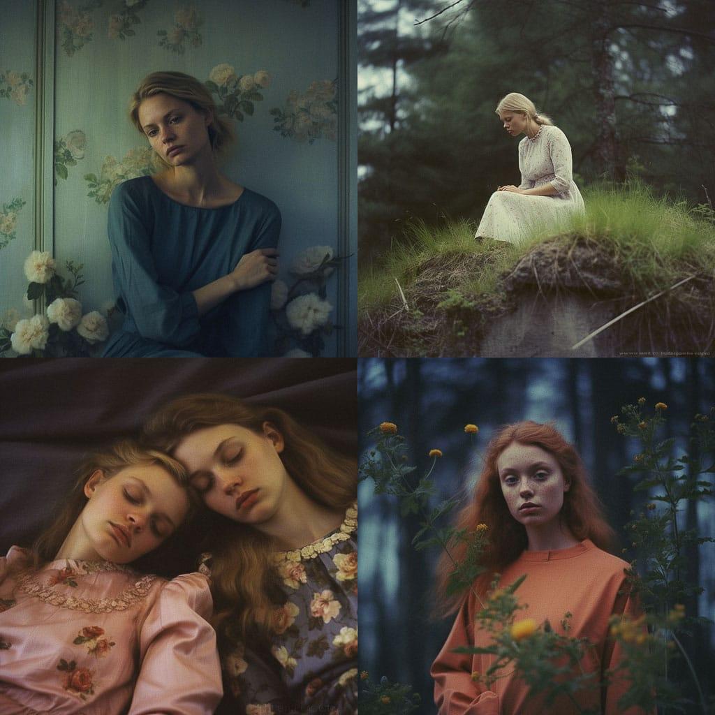 Martina Hoogland Ivanow style, Midjourney V5.1, render 1 of 4