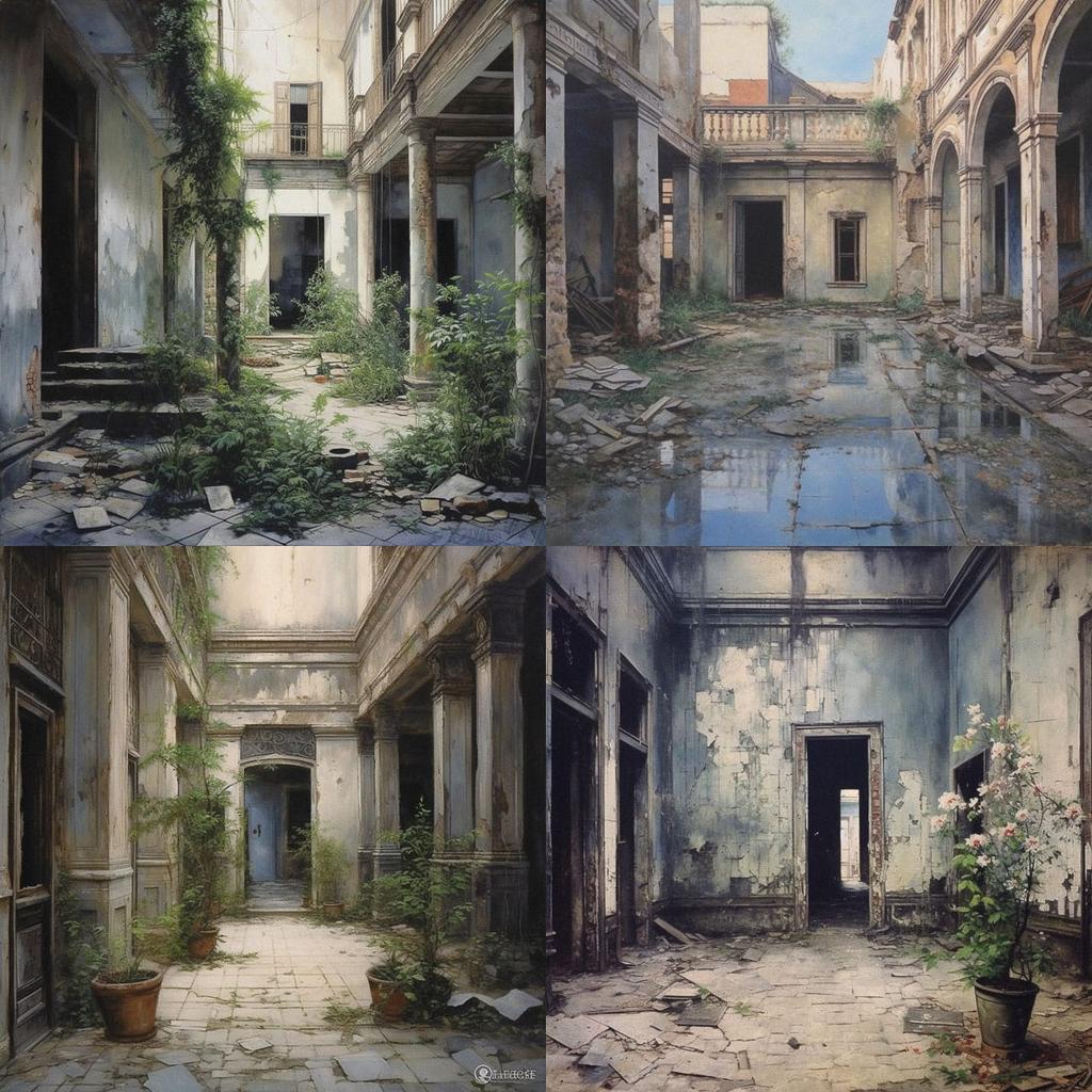 Matteo Massagrande style, Midjourney V5.1, render 1 of 4