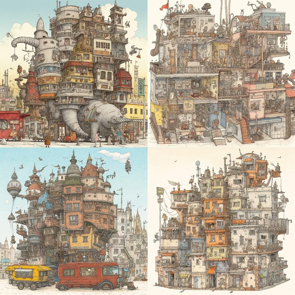 Mattias Adolfsson style, Midjourney V5.1, render 1 of 4