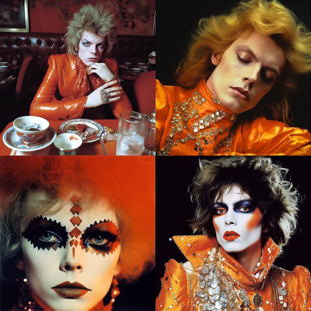 Mick Rock style, Midjourney V5.1, render 1 of 4
