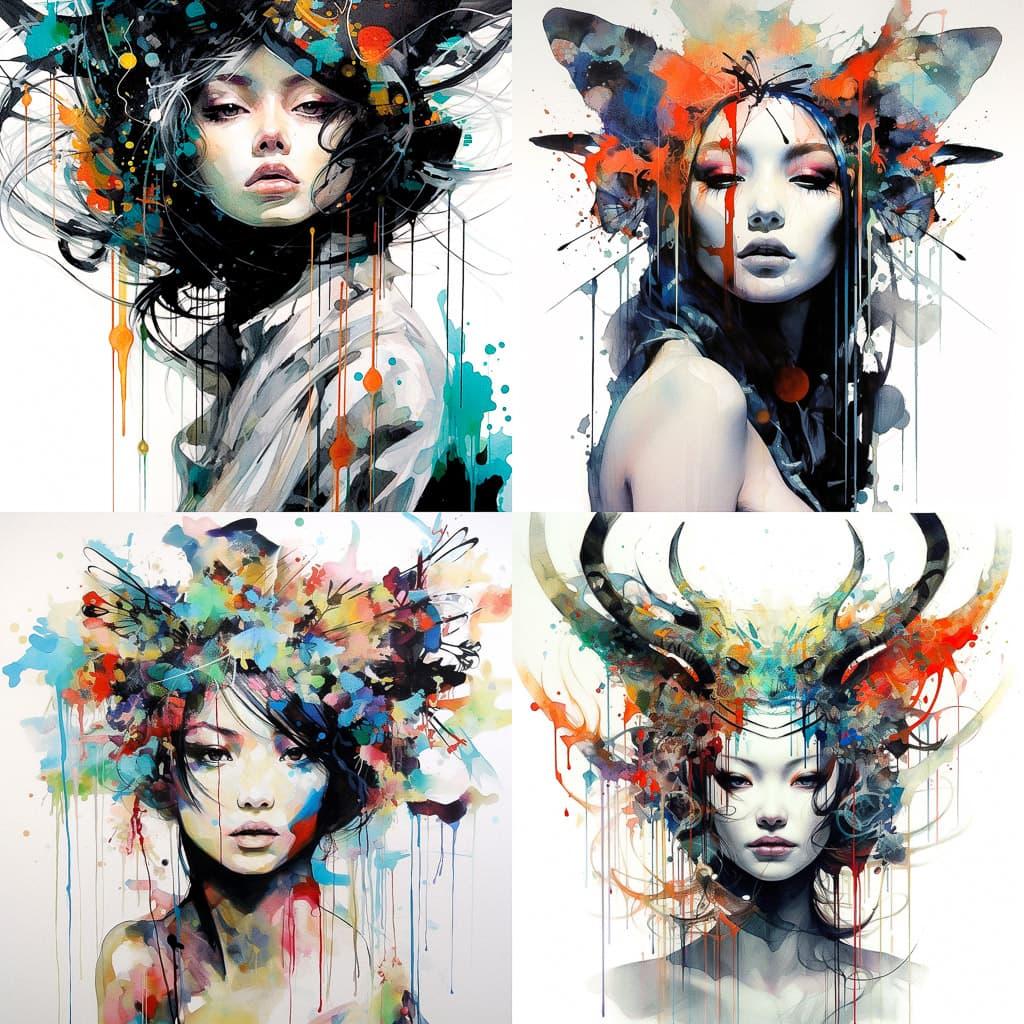Minjae Lee style, Midjourney V5.1, render 1 of 4