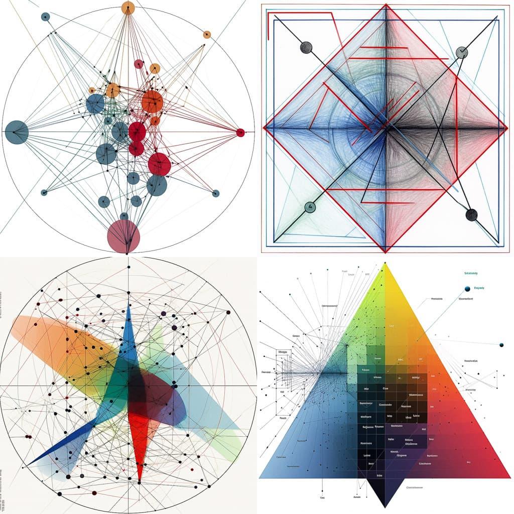 Minkowski diagram style, Midjourney V5.1, render 1 of 4