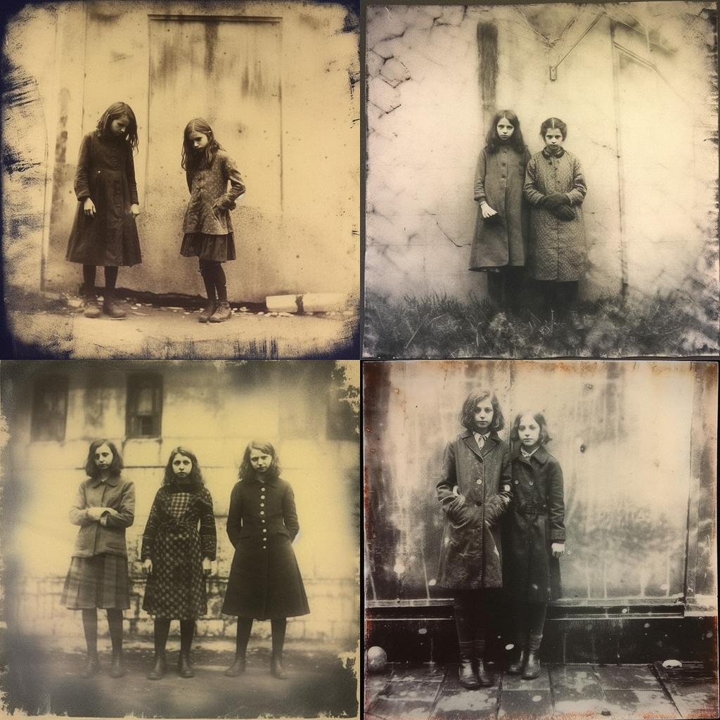 Miroslav Tichy style, Midjourney V5.1, render 1 of 4