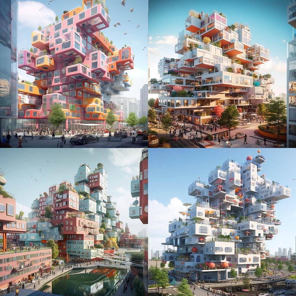 MVRDV style, Midjourney V5.1, render 1 of 4