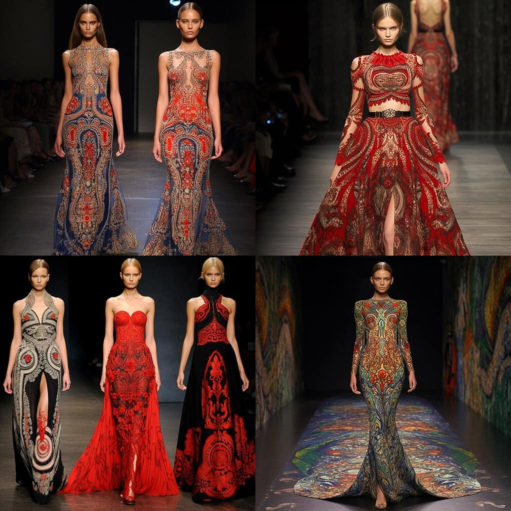 Naeem Khan style, Midjourney V5.1, render 1 of 4