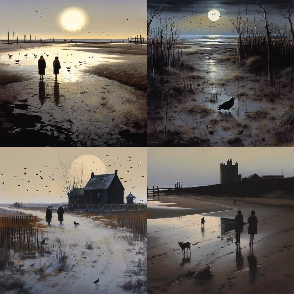 Naomi Tydeman style, Midjourney V5.1, render 1 of 4
