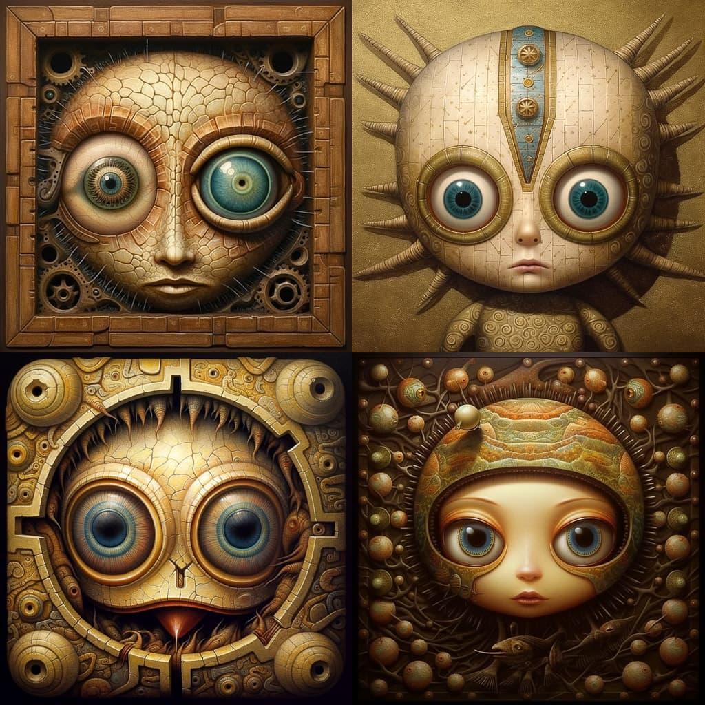Naoto Hattori style, Midjourney V5.1, render 1 of 4