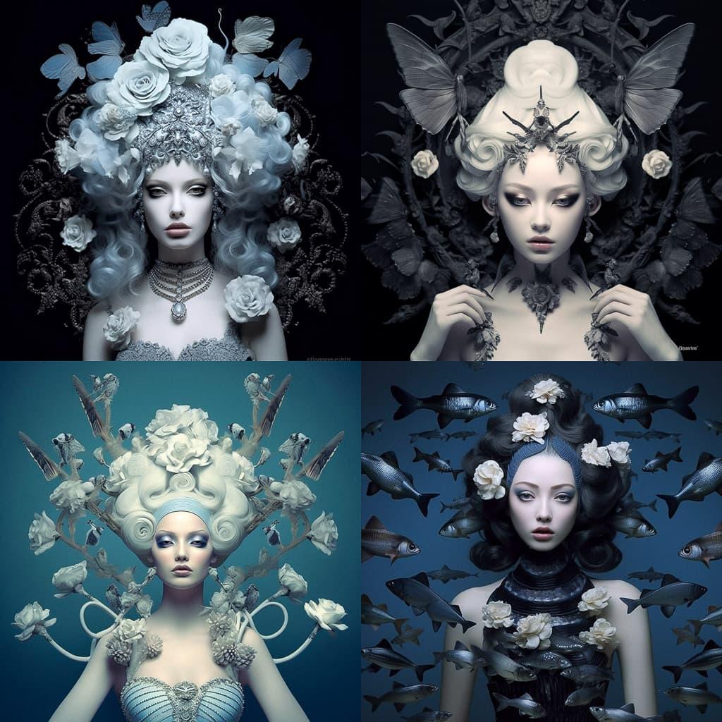 Natalie Shau style, Midjourney V5.1, render 1 of 4